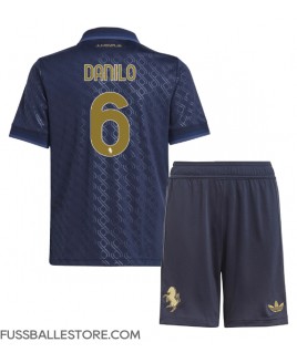 Günstige Juventus Danilo Luiz #6 3rd trikot Kinder 2024-25 Kurzarm (+ Kurze Hosen)